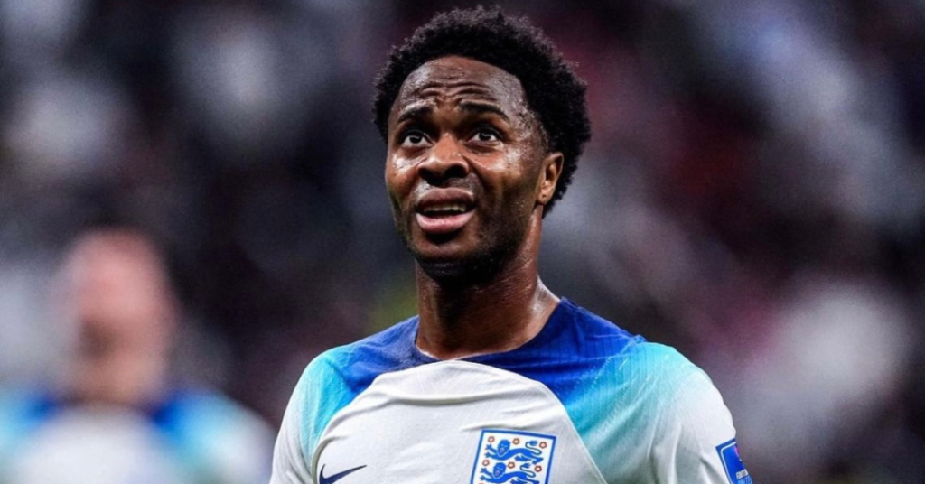 Raheem Sterling is unable to participate in England's victory